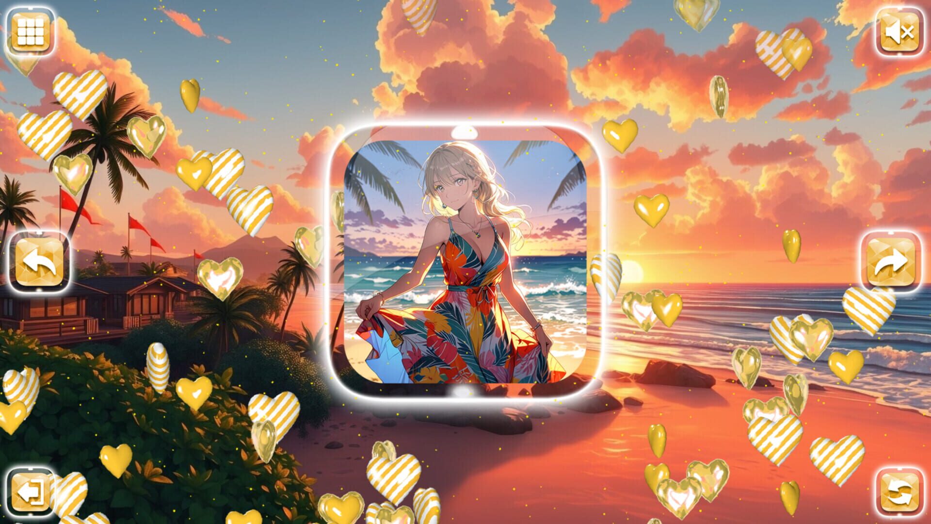 Foto do jogo Lovely Anime Puzzle: Summer