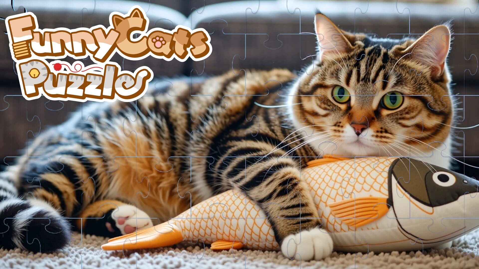 Foto do jogo Funny Cats Puzzle