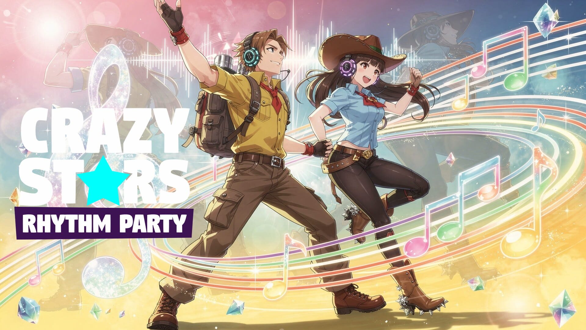 Foto do jogo Crazy Stars: Rhythm Party