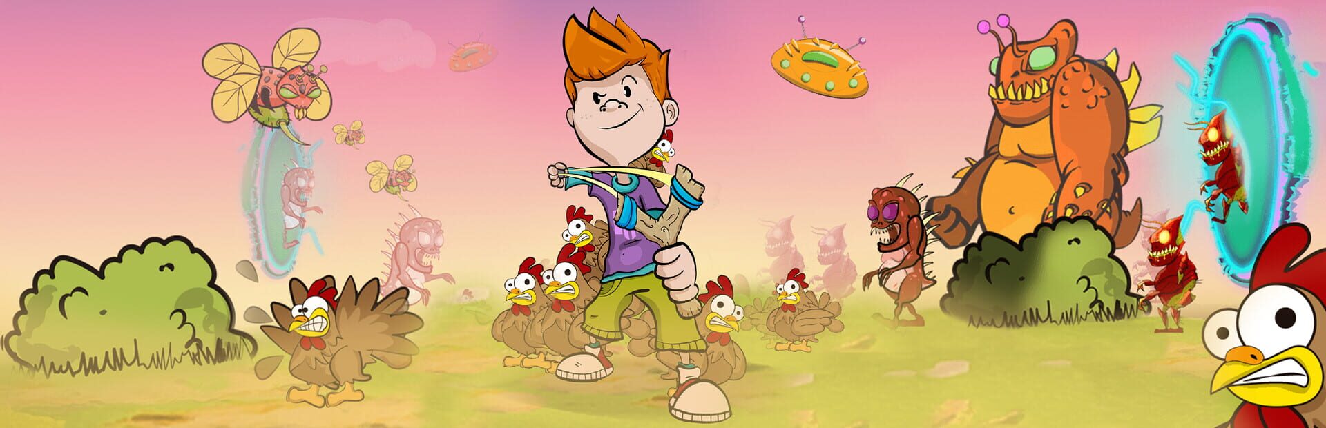 Foto do jogo Chicken Coop Invaders