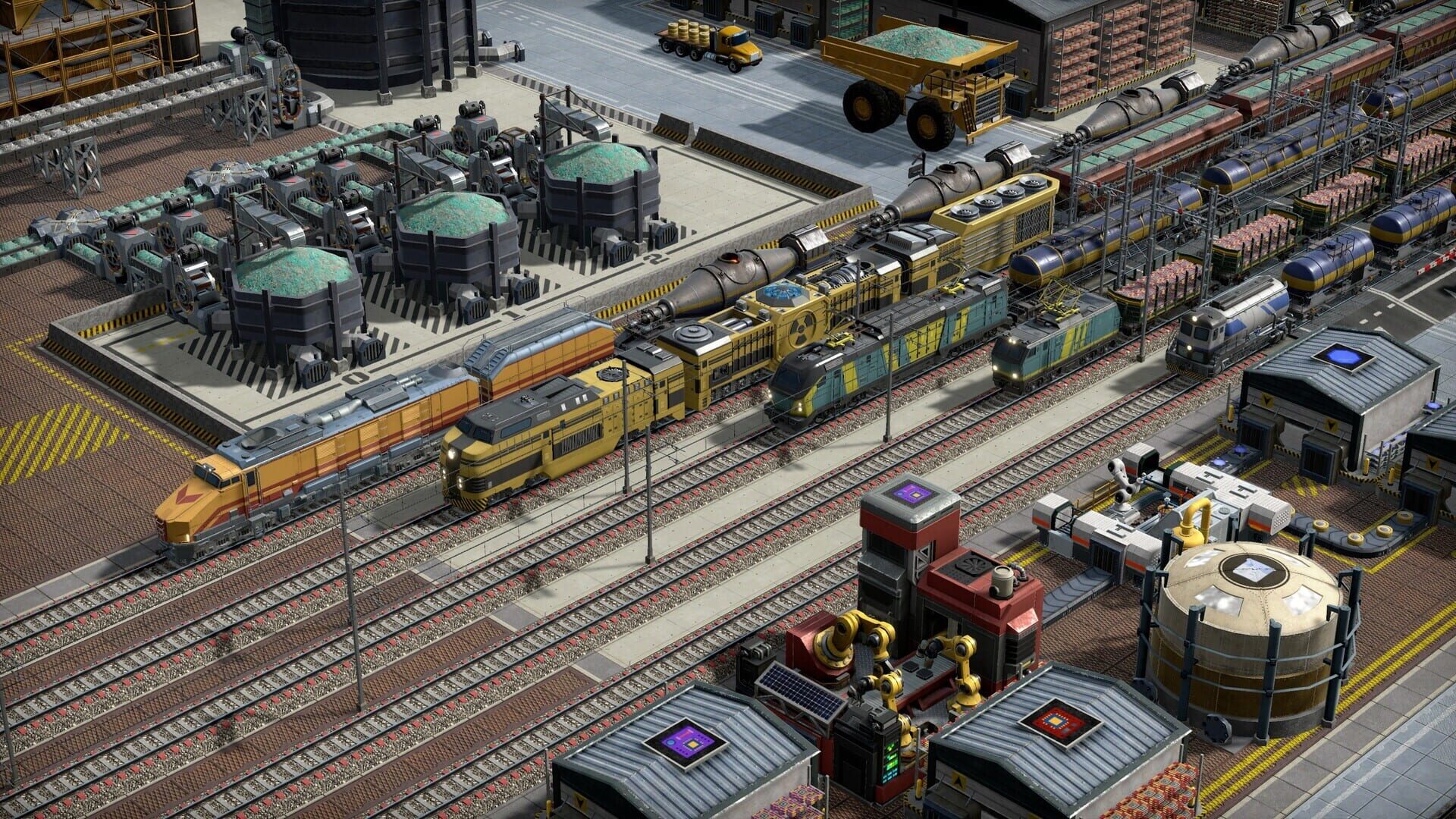 Foto do jogo Captain of Industry: Trains Expansion