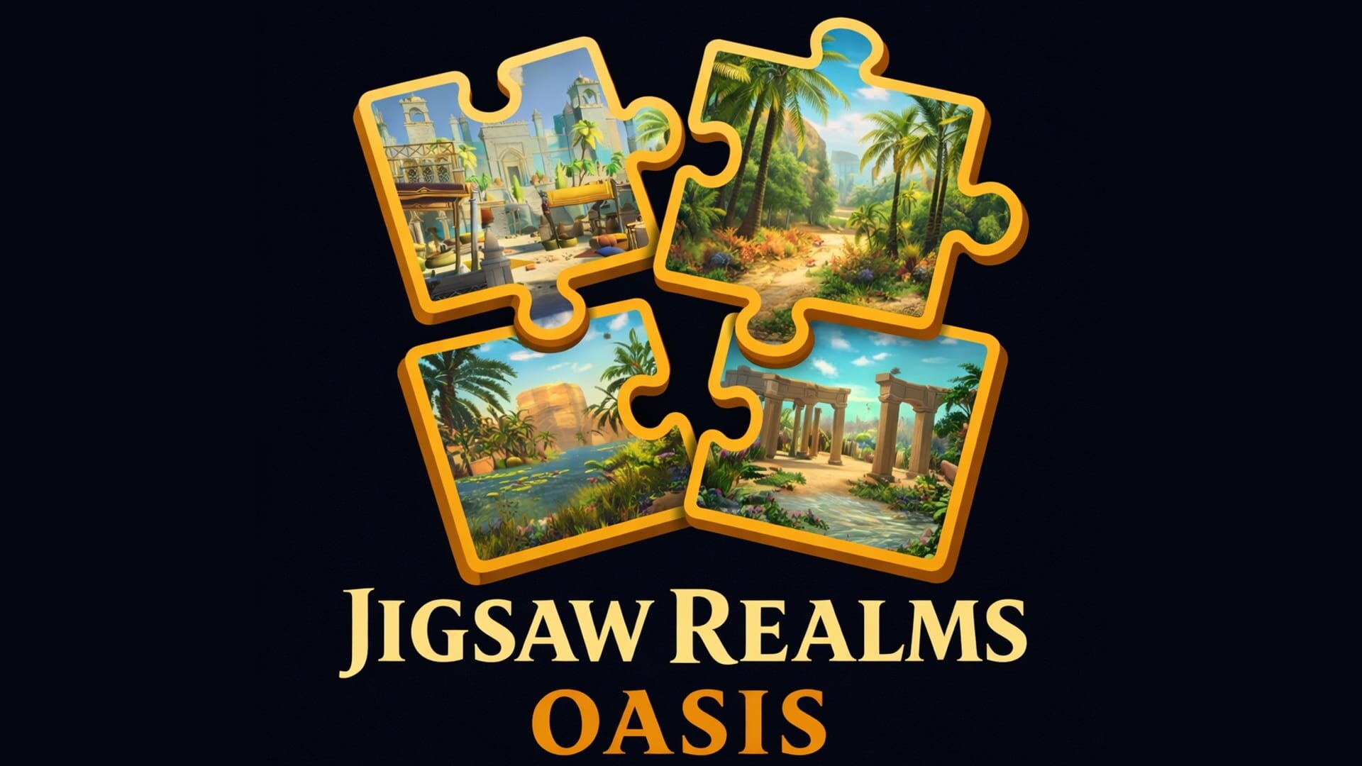 Foto do jogo Jigsaw Realms: Oasis
