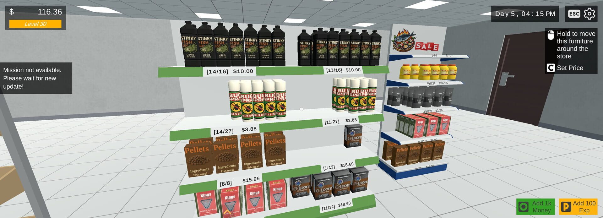Foto do jogo Bait & Tackle Store Simulator