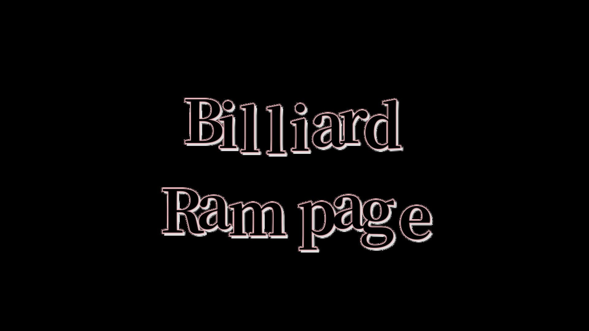 Foto do jogo Billiard Rampage