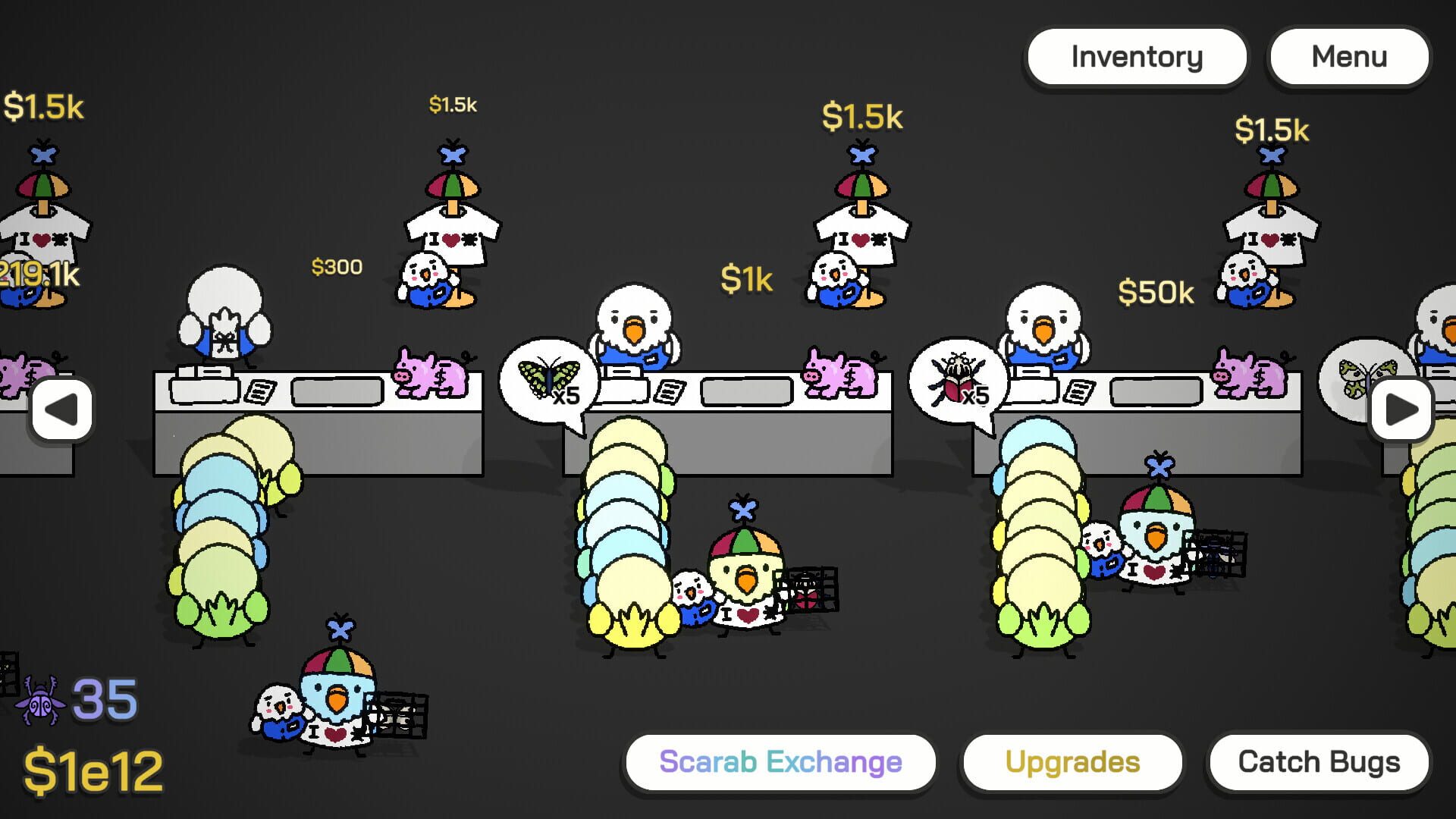 Foto do jogo Budgie's Bug Shop