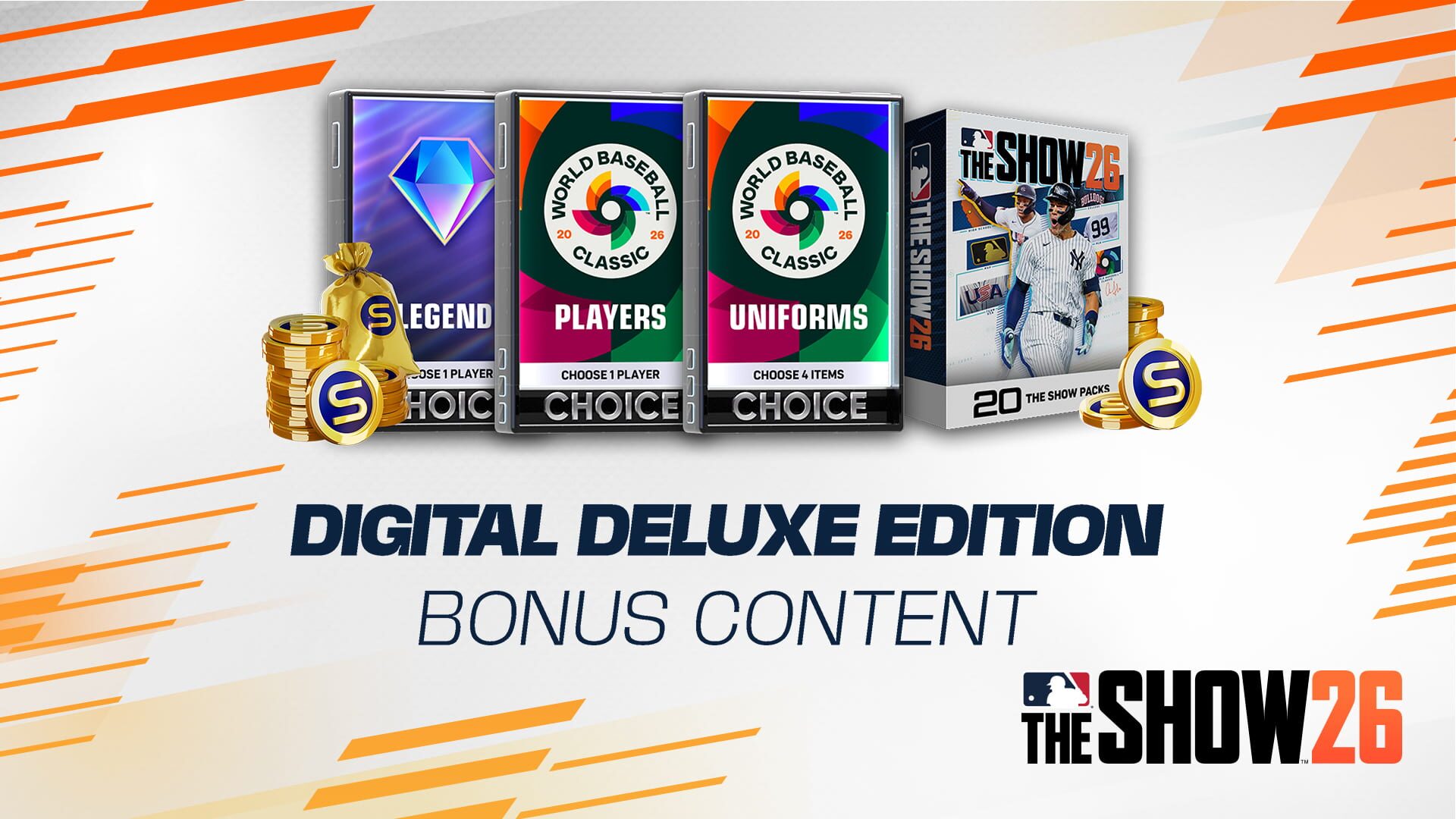 Foto do jogo MLB The Show 26: Digital Deluxe Edition Bonus Content