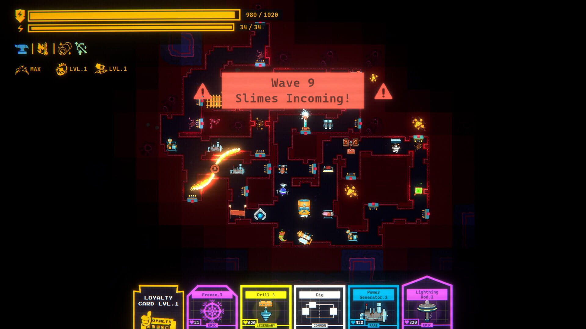 Foto do jogo Into the Slimy Mines