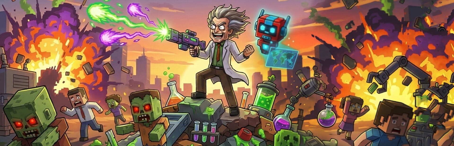 Foto do jogo Mad Scientist Simulator – Society of World Destruction