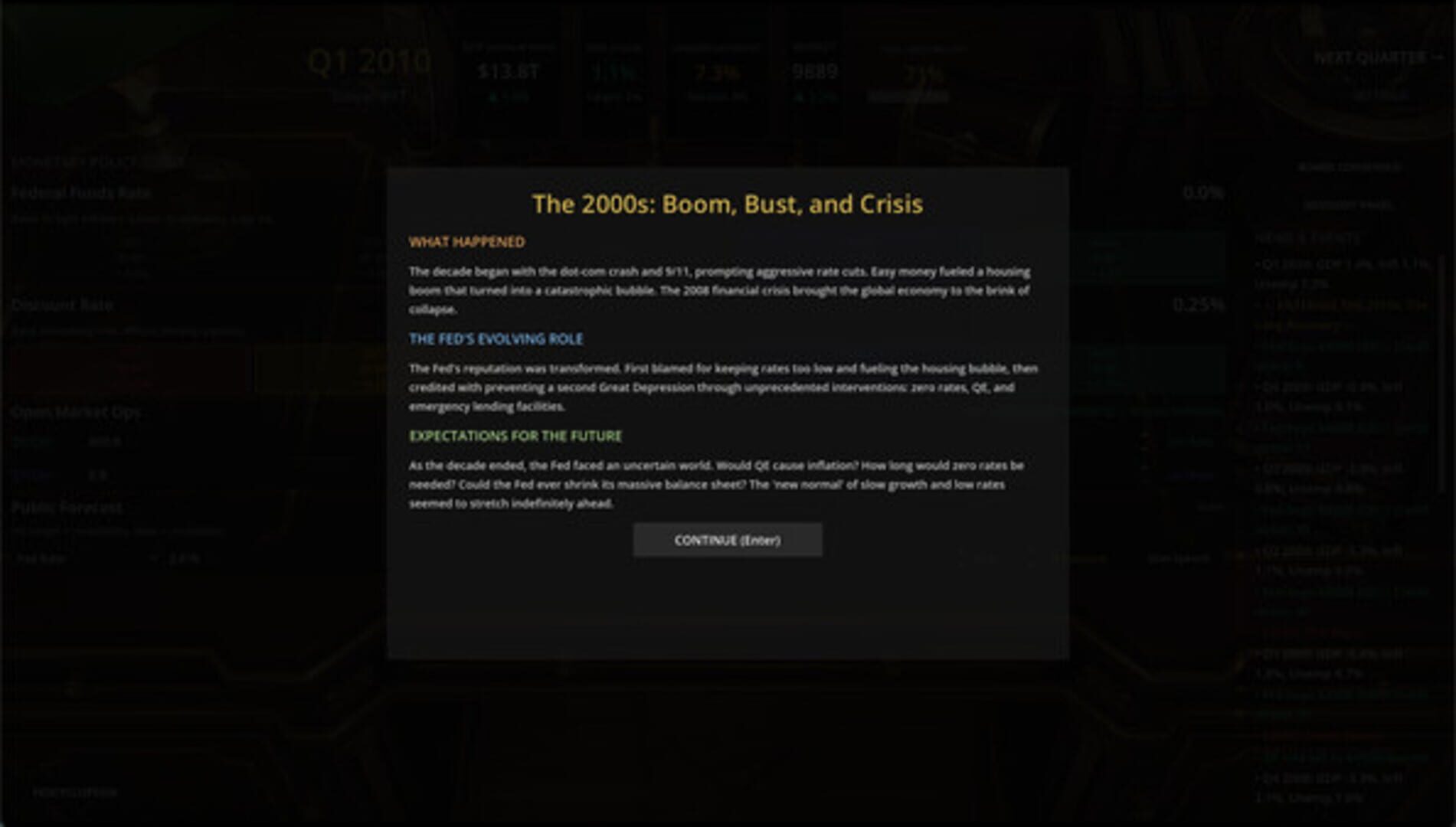 Foto do jogo Federal Reserve Simulator