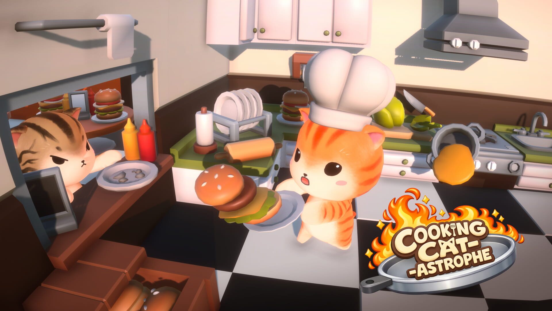 Foto do jogo Cooking Cat-Astrophe
