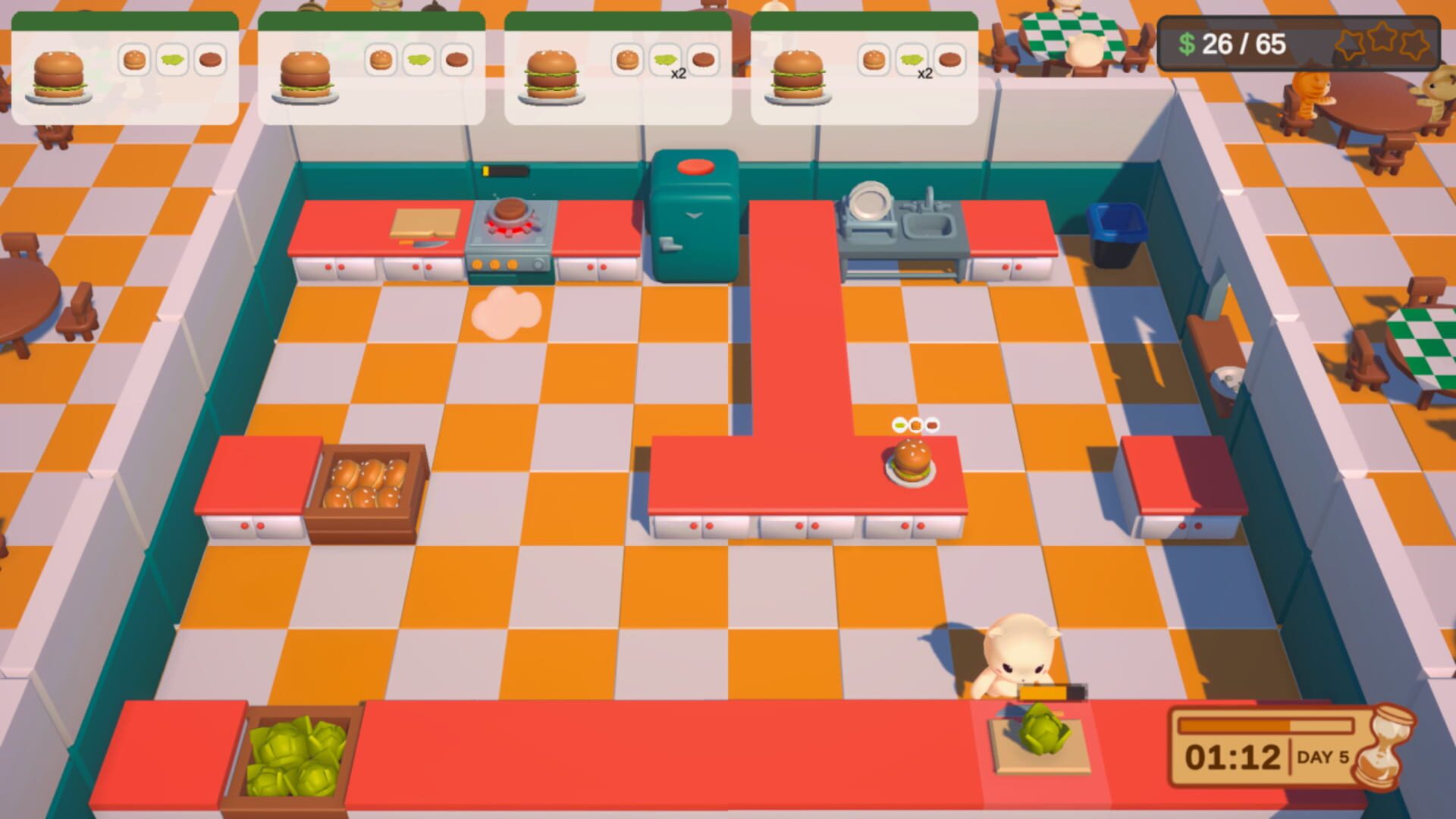 Foto do jogo Cooking Cat-Astrophe