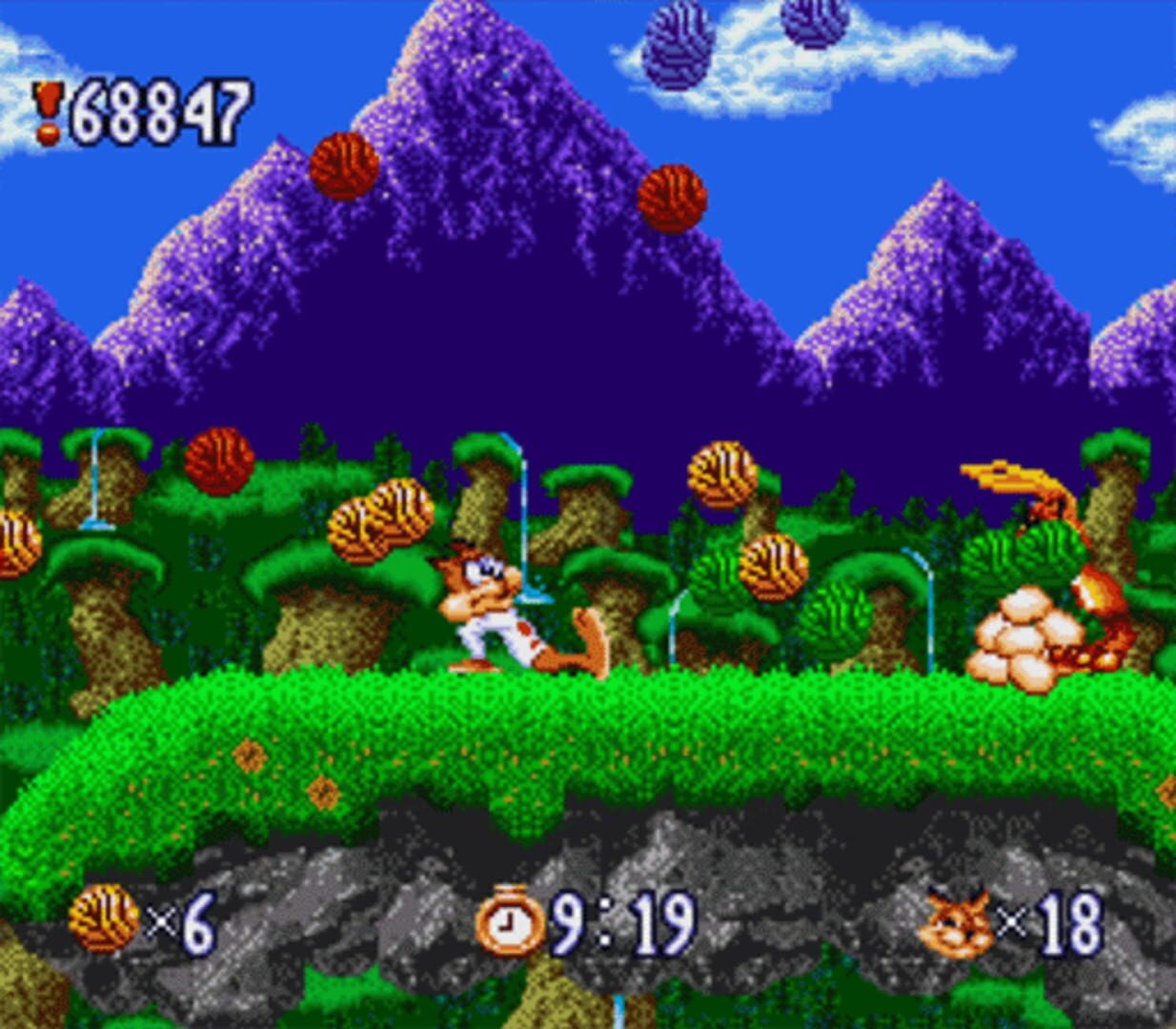 Foto do jogo Bubsy: Less Bad Edition
