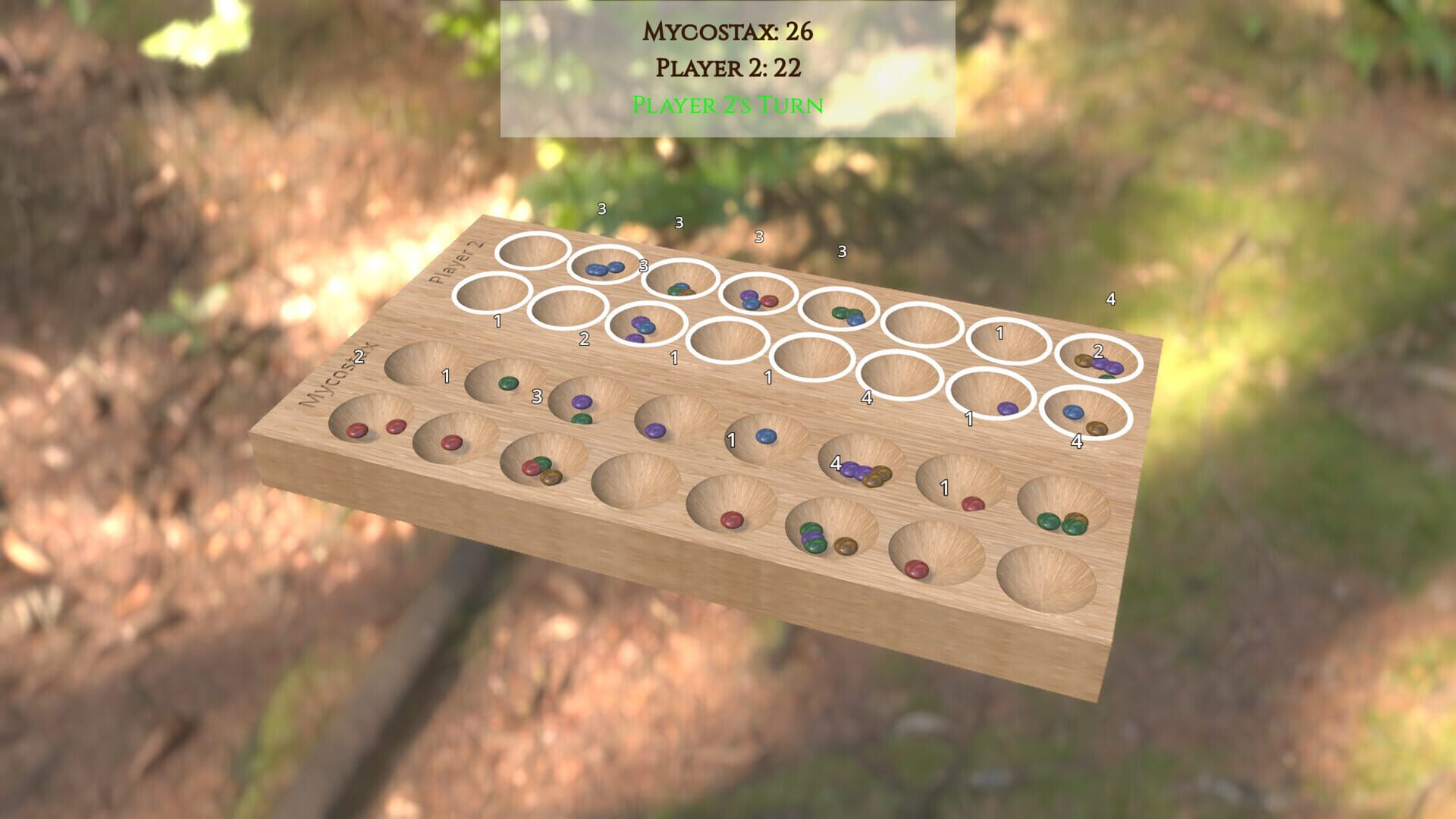 Foto do jogo Hus: The 4-Row Mancala