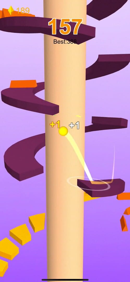 Foto do jogo Run Ball: Jump on Helix Road