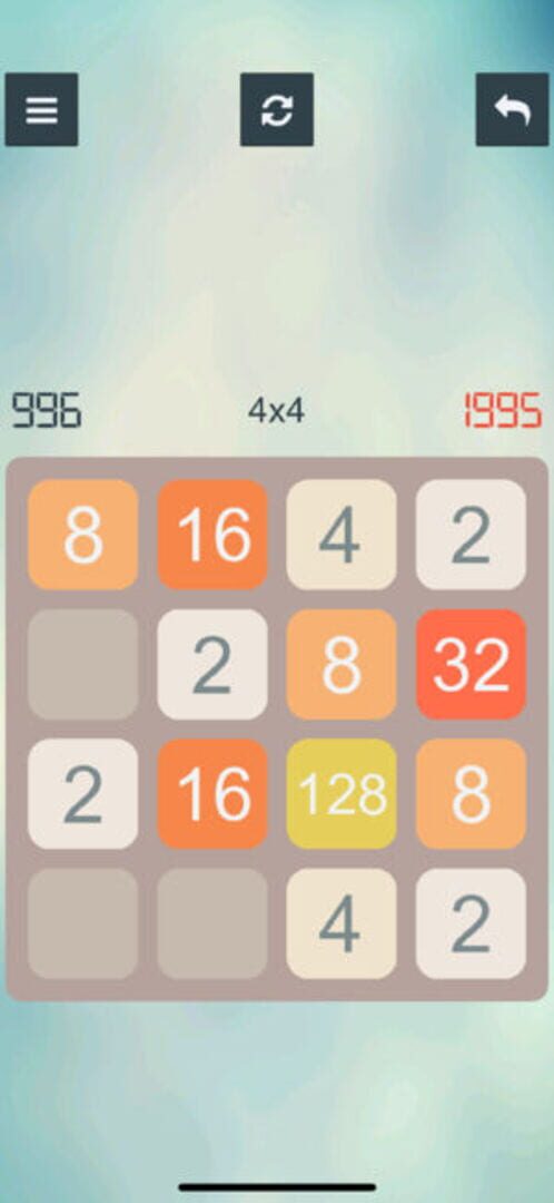 Foto do jogo 2048 Q