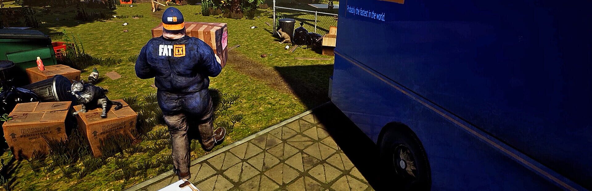 Foto do jogo Fat[EX] Courier Simulator