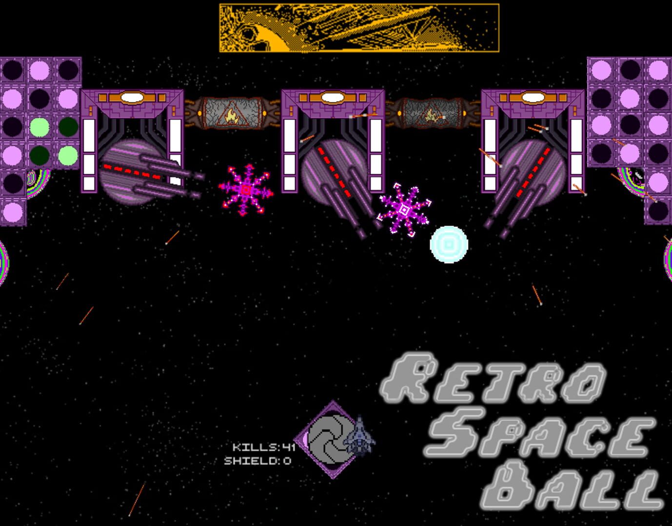 Foto do jogo Retro Space Ball