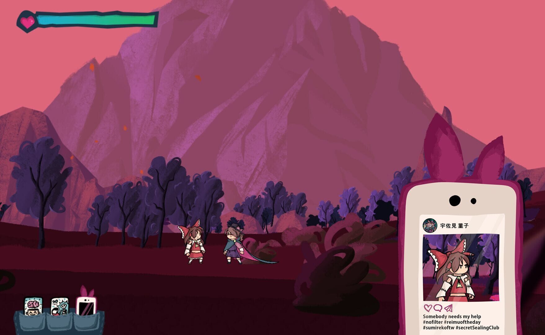 Foto do jogo Touhou Dark Echoes