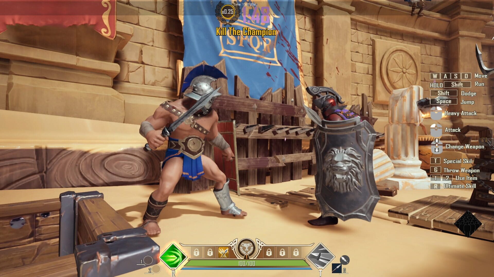 Foto do jogo Gladiators: The Unconquered