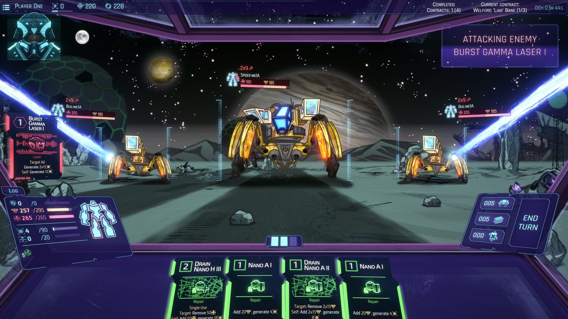 Foto do jogo Jupiter Moons: Mecha