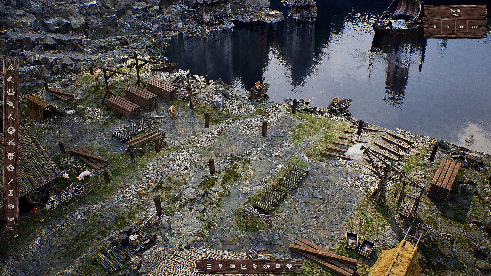 Foto do jogo Viking City Builder