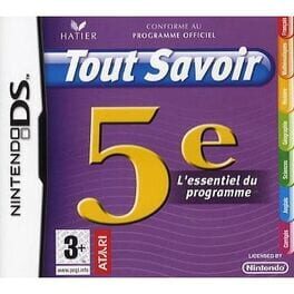 Foto do jogo Tout Savoir: 5E