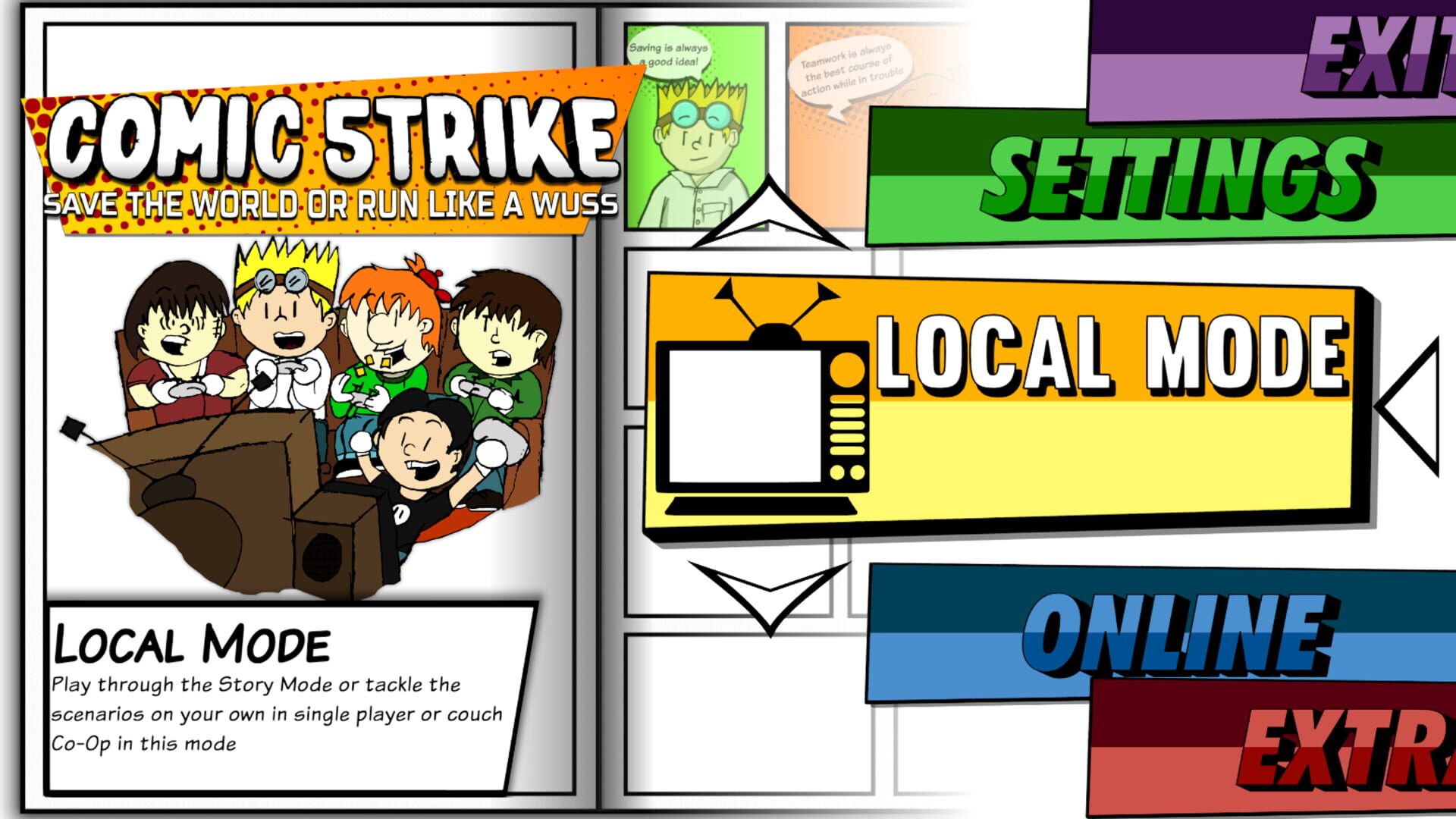 Foto do jogo Comic 5trike