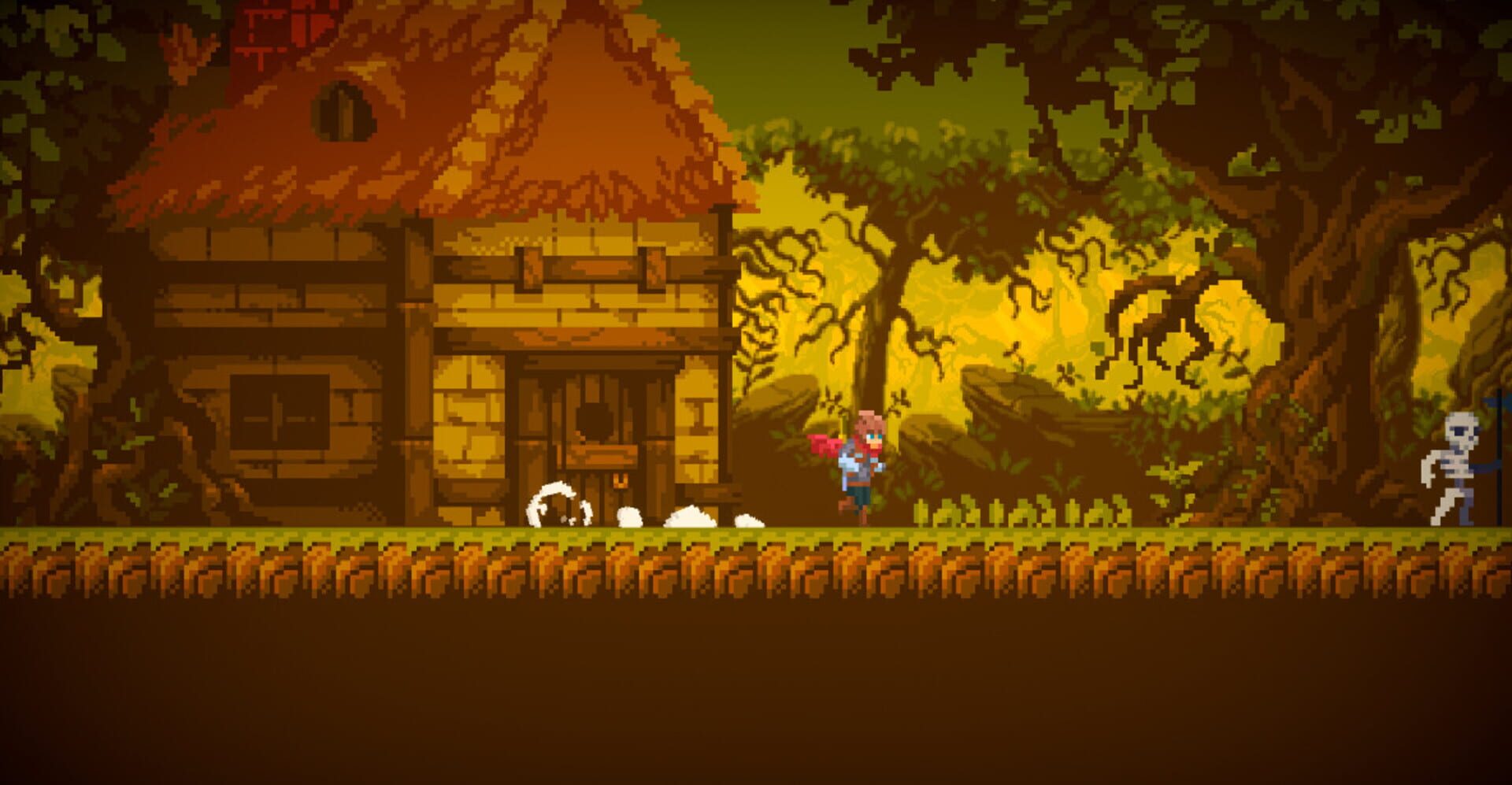 Foto do jogo The Last Warrior