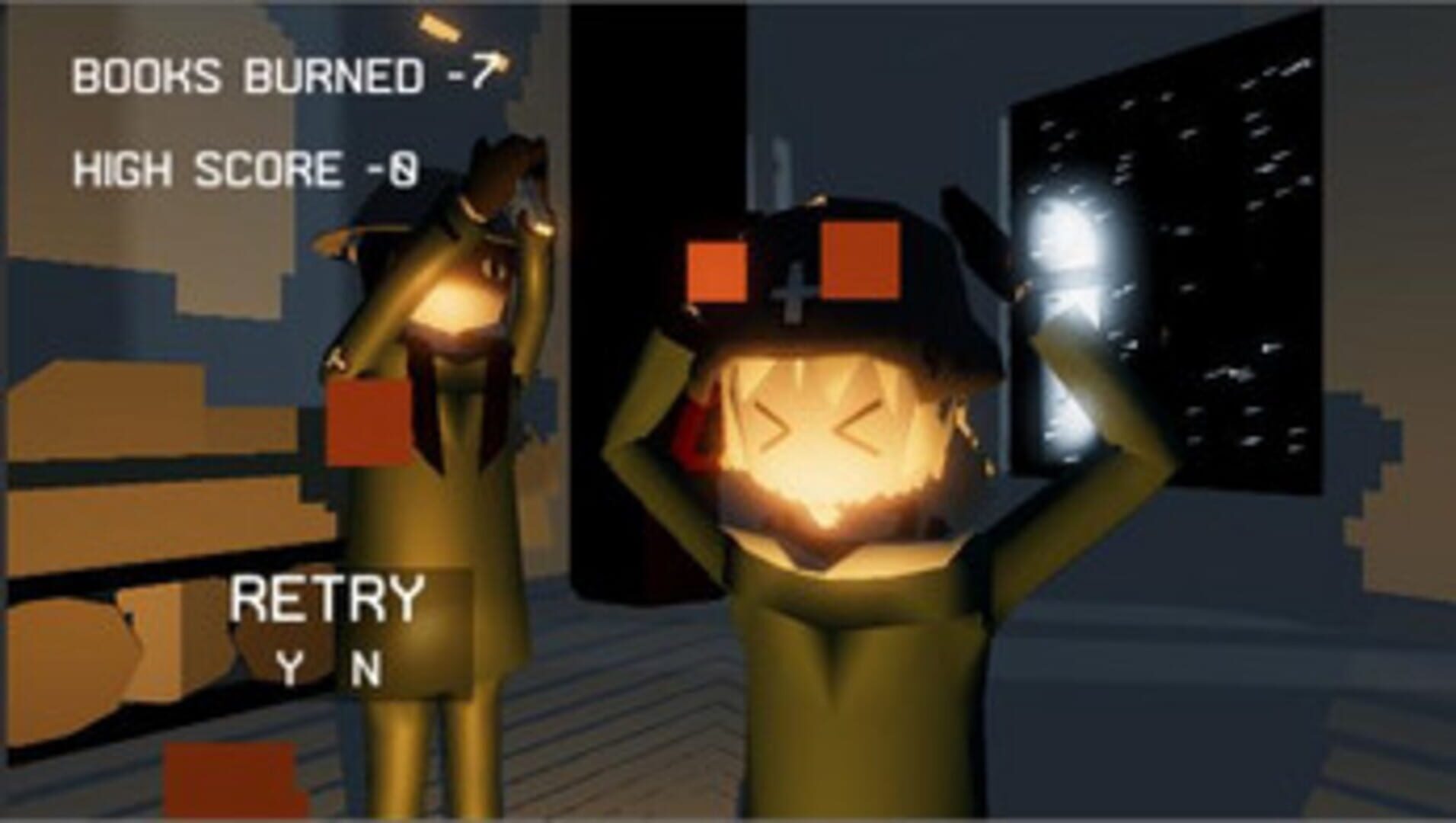 Foto do jogo Girls' Last Tour: Book Burning Simulator