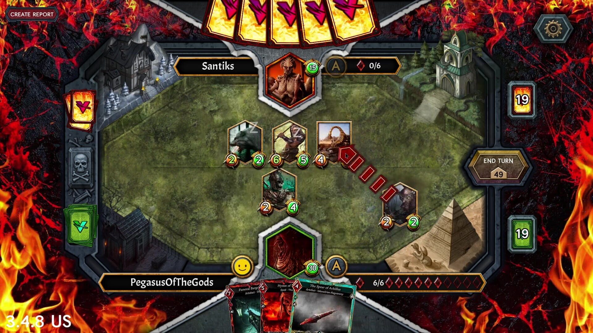 Foto do jogo Berserk: Vulcanites Unleashed
