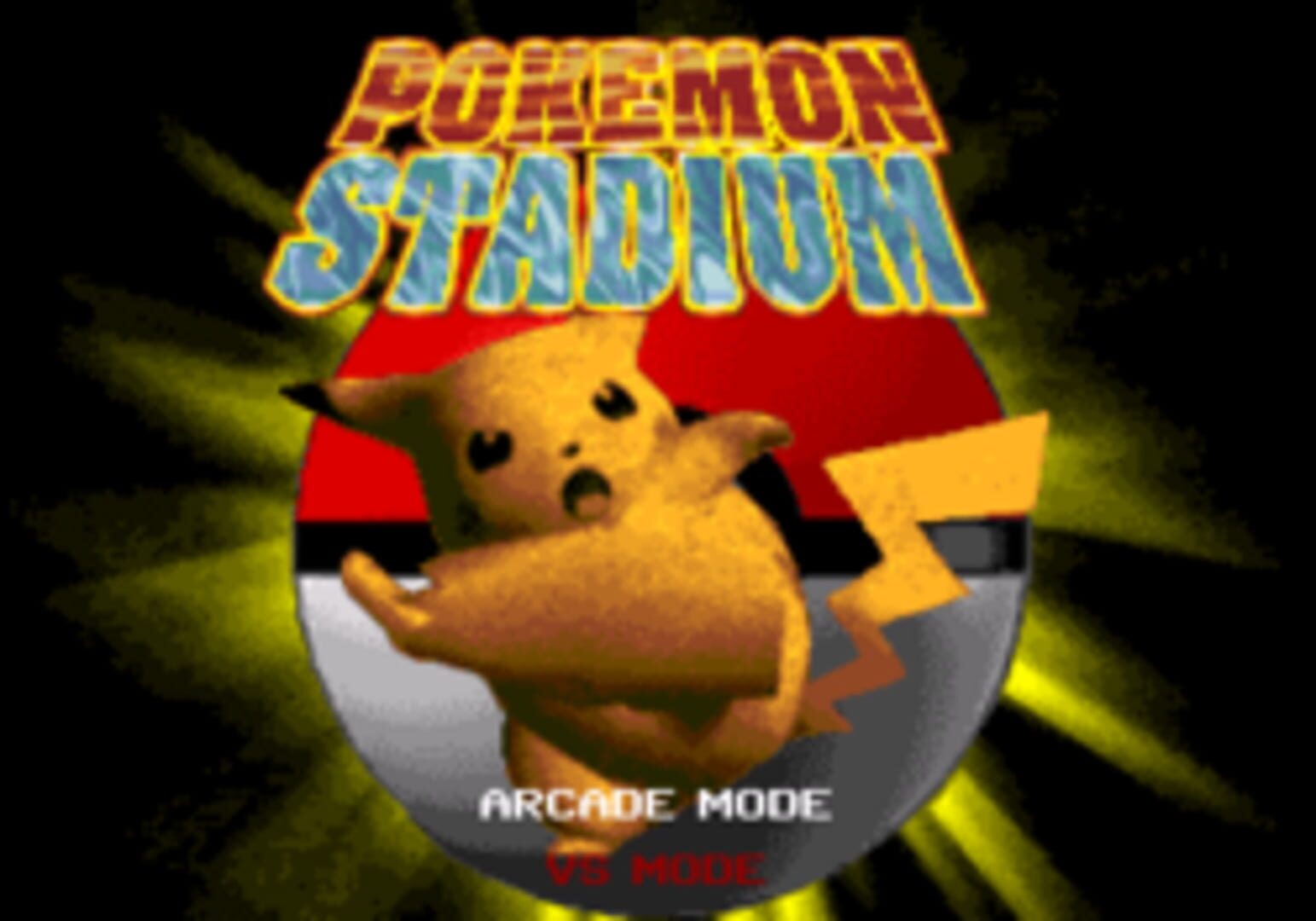 Foto do jogo Pokémon Stadium