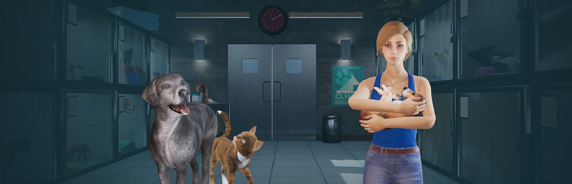 Foto do jogo Veterinary Clinic Simulator