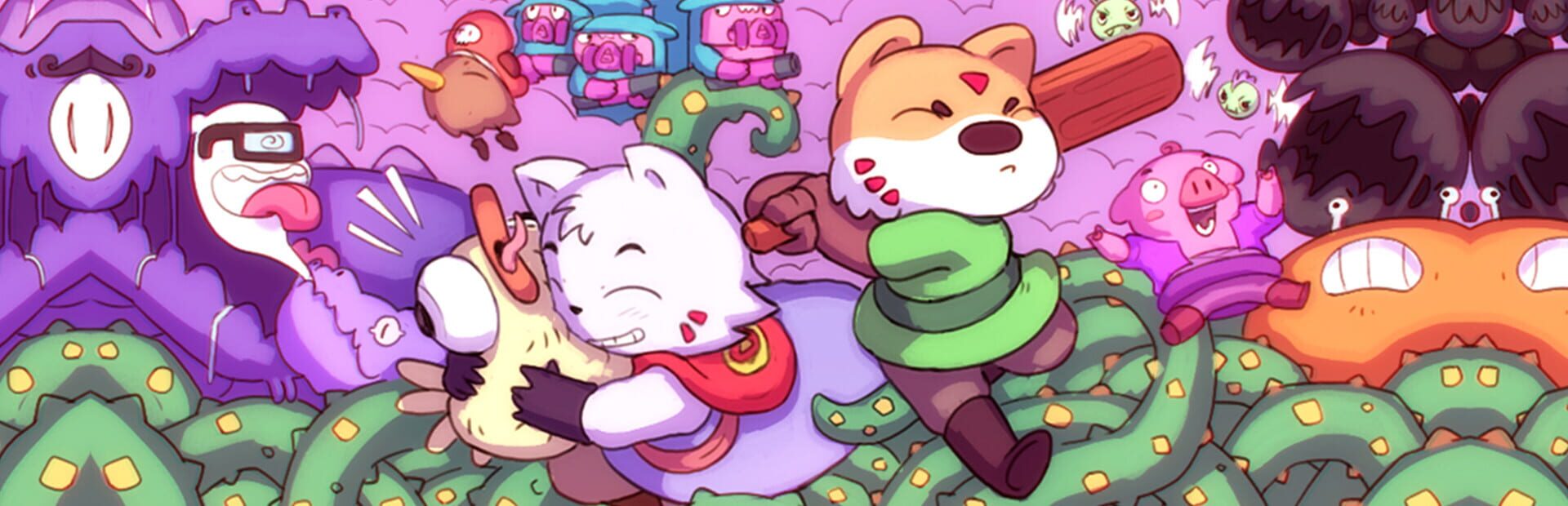 Foto do jogo Akita: King Pig Thinks Pink