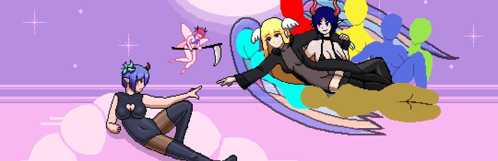 Foto do jogo Doki Doki Tri-Line Quest