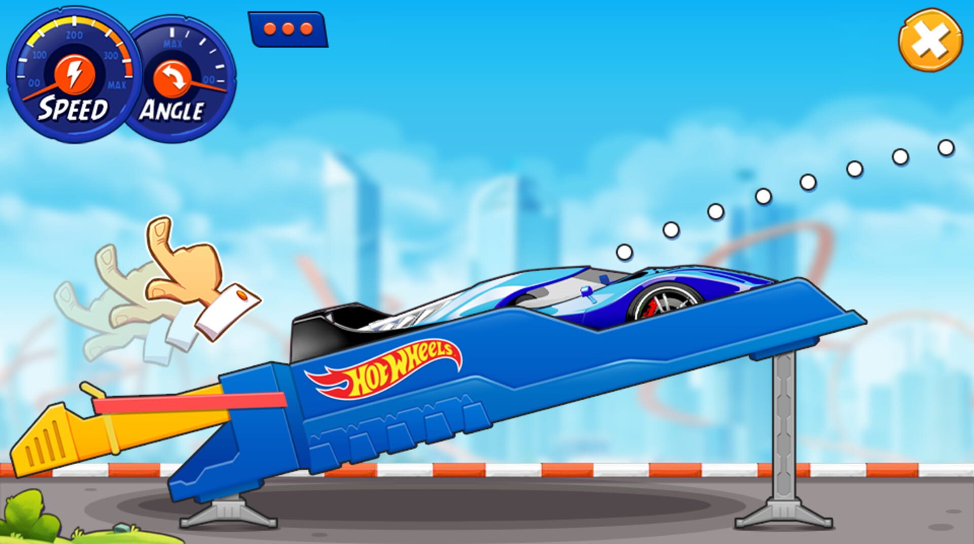 Foto do jogo Angry Birds Hot Wheels Smashup