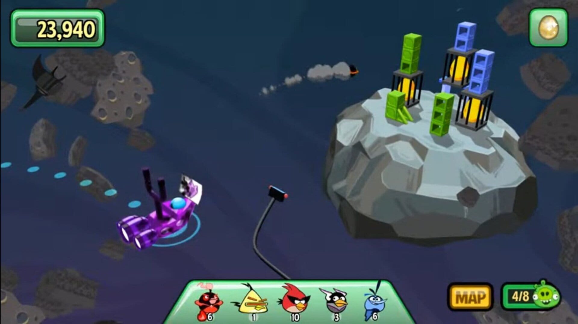 Foto do jogo Angry Birds Space Assault!