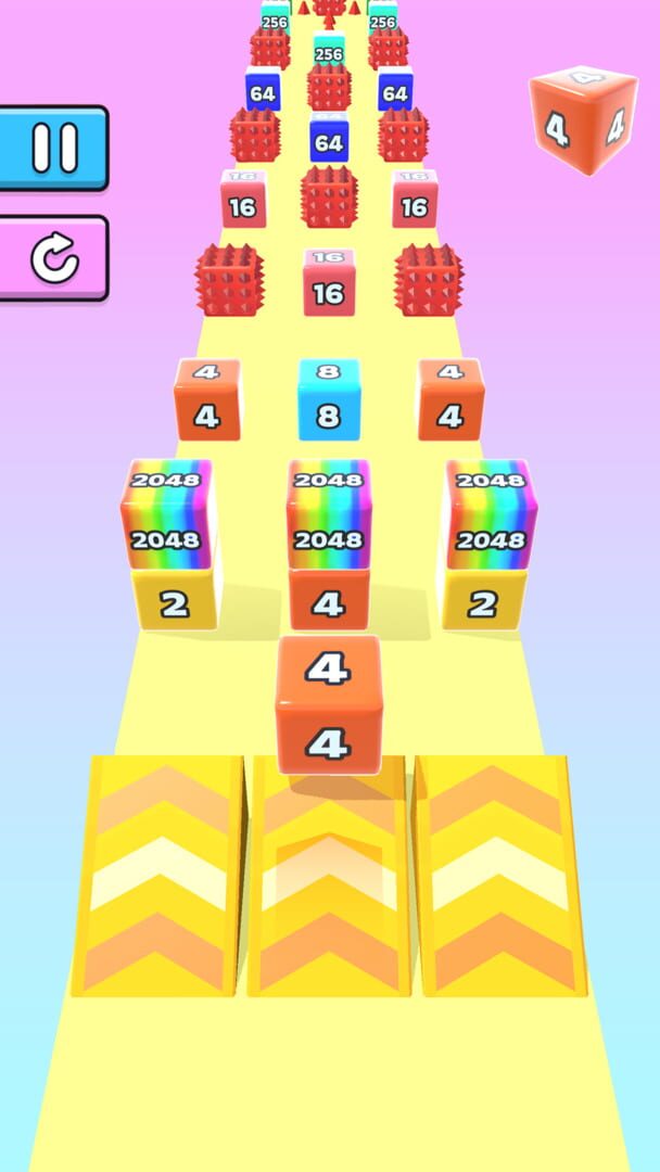 Foto do jogo Jelly Run 2048