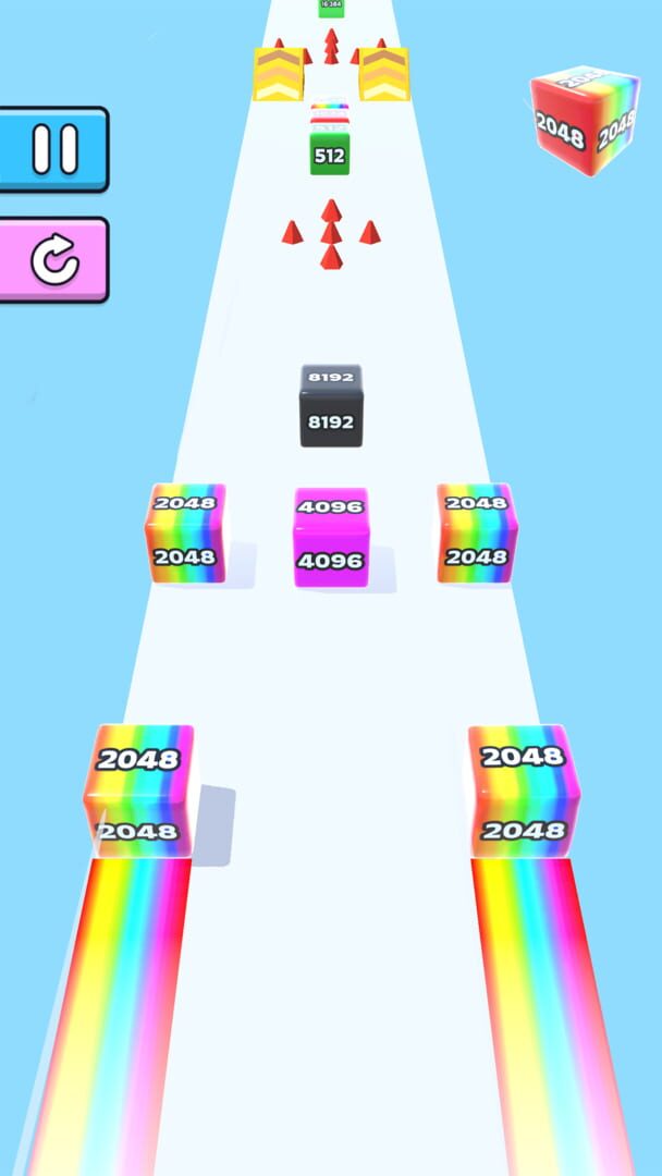 Foto do jogo Jelly Run 2048
