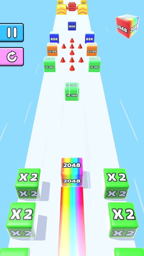 Foto do jogo Jelly Run 2048
