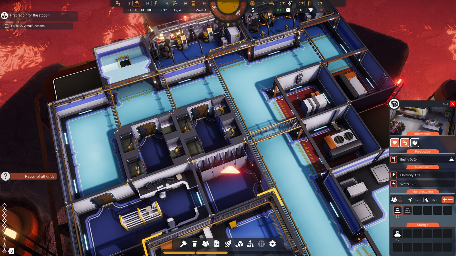 Foto do jogo Space Drilling Station