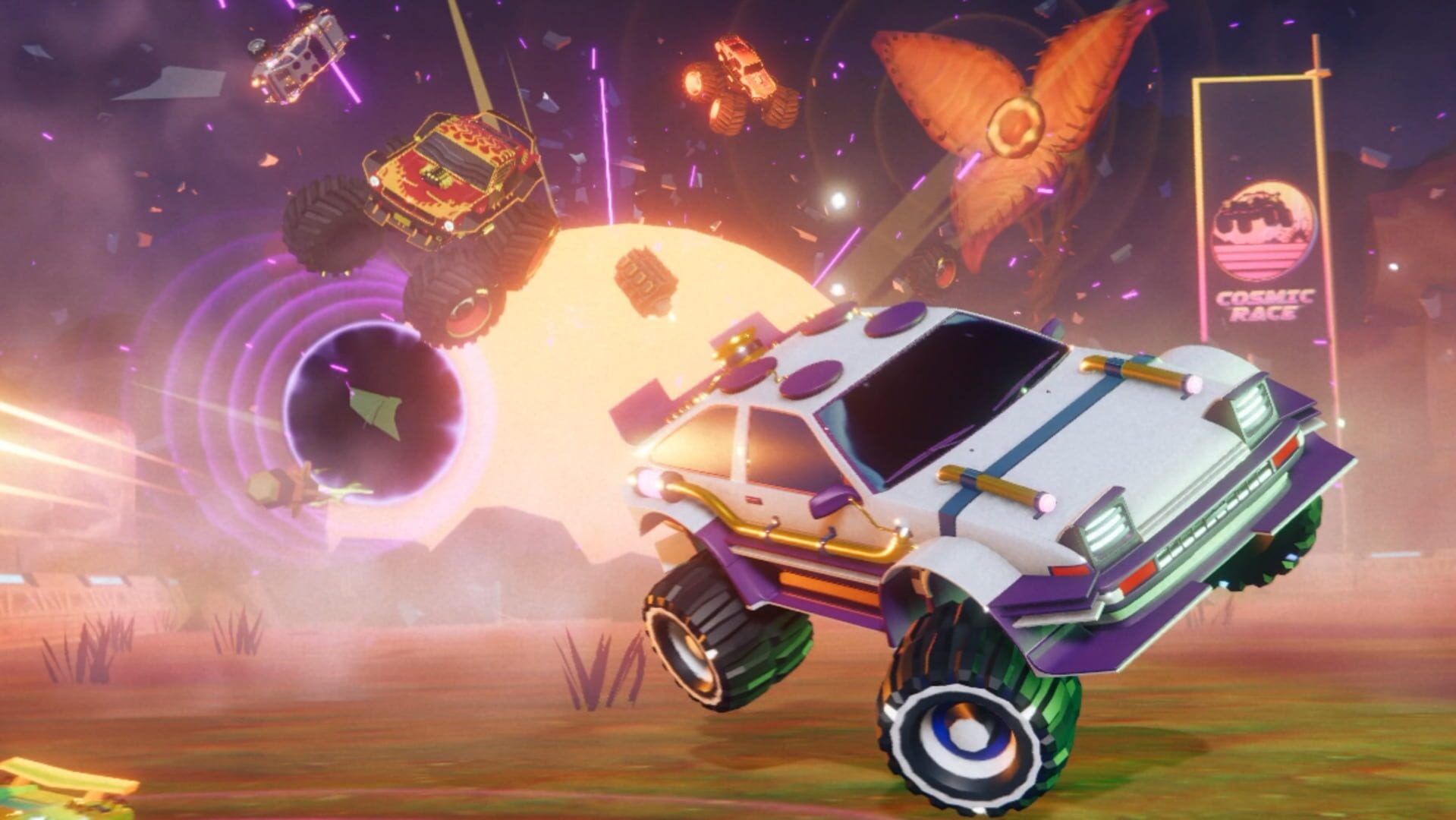 Foto do jogo Cosmic Race: Galactic Showdown
