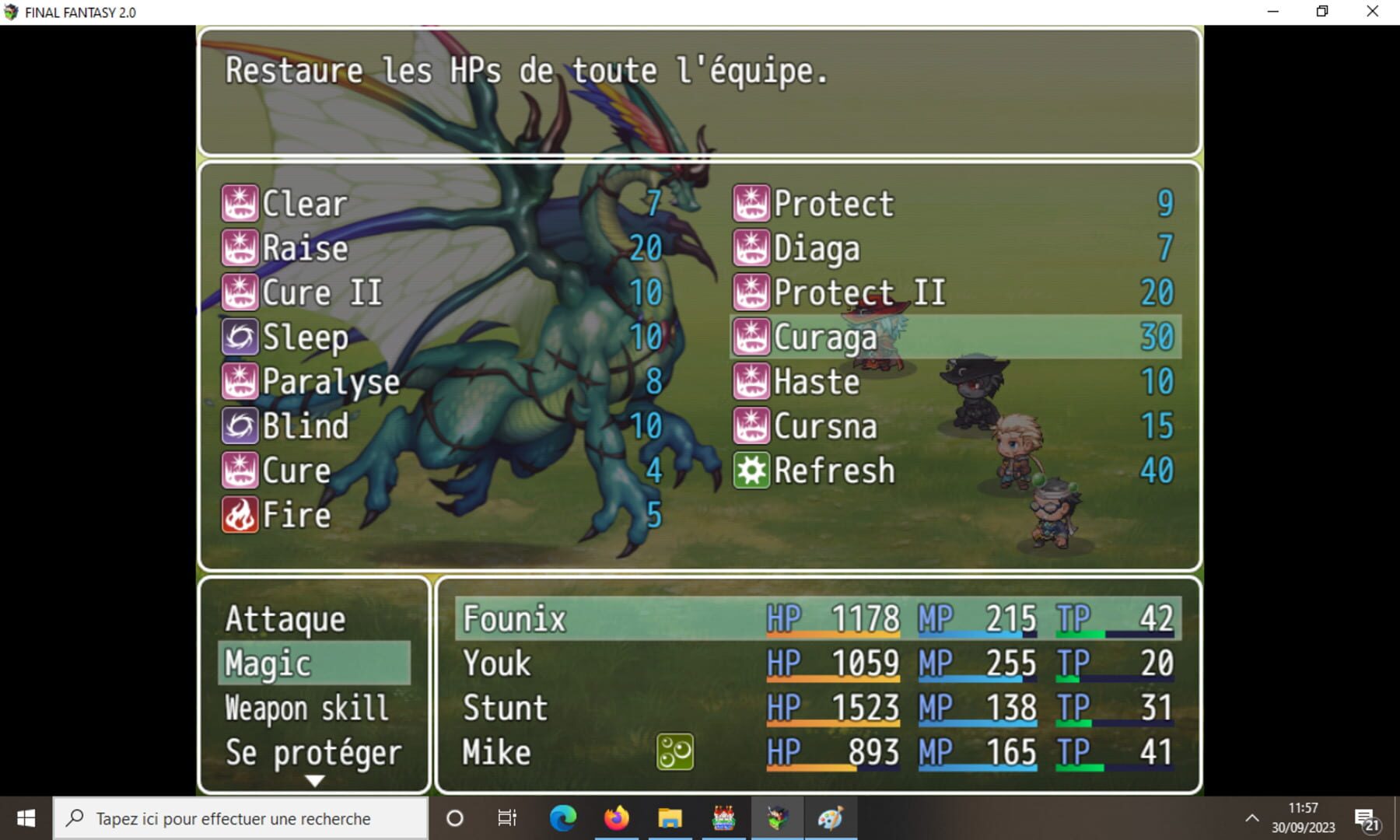 Foto do jogo Final Fantasy 2.0