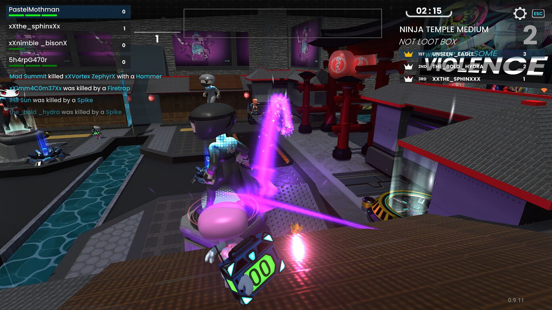 Foto do jogo Atomic Titans: Light Violence