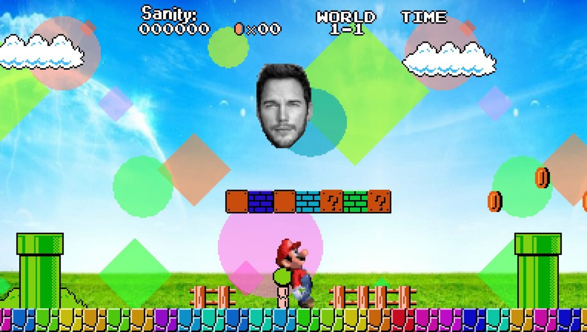 Foto do jogo Normal Super Mario Bros. DX