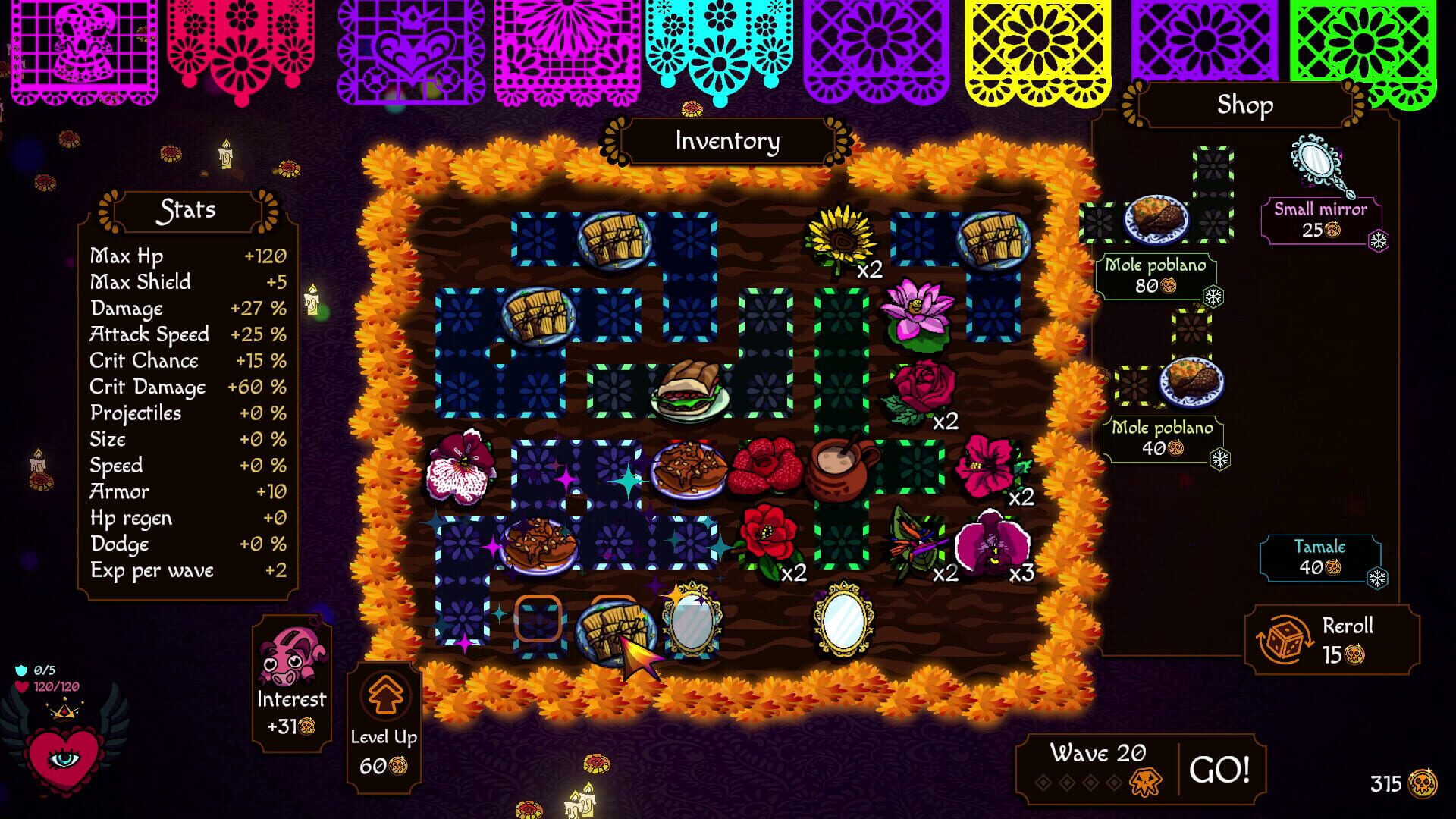 Foto do jogo Sweet Skullvivors