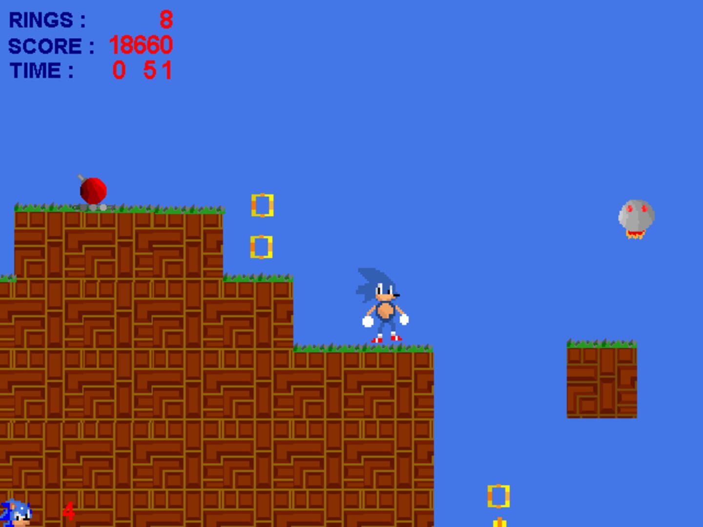 Foto do jogo Sonic Robo Blast 2