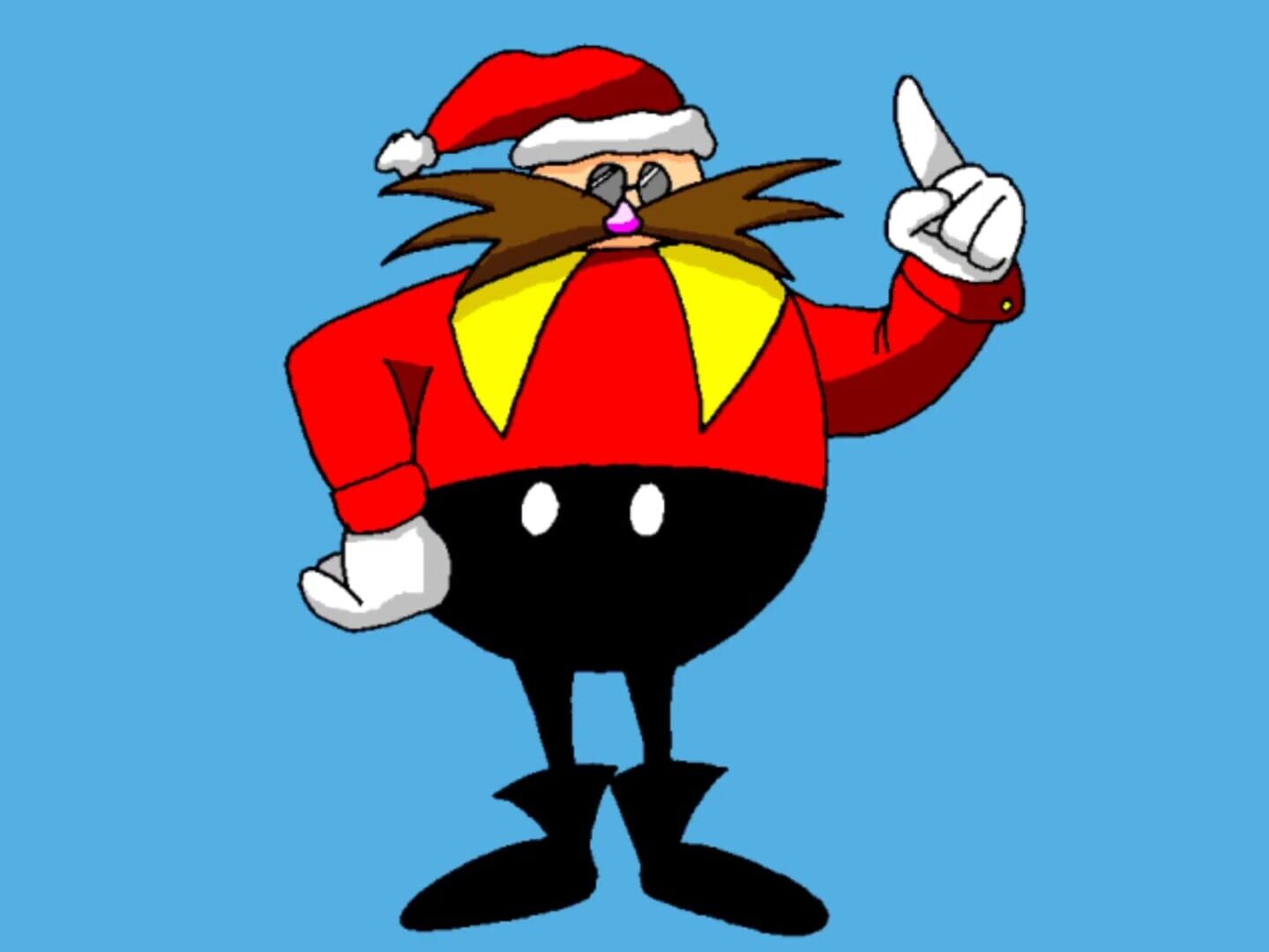 Foto do jogo Sonic Robo Christmas Blast