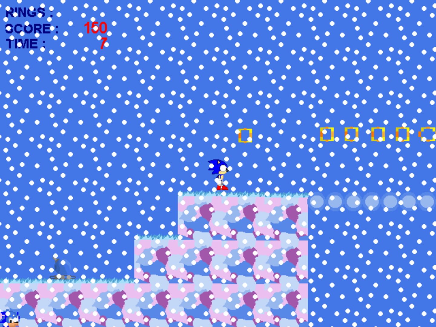 Foto do jogo Sonic Robo Christmas Blast