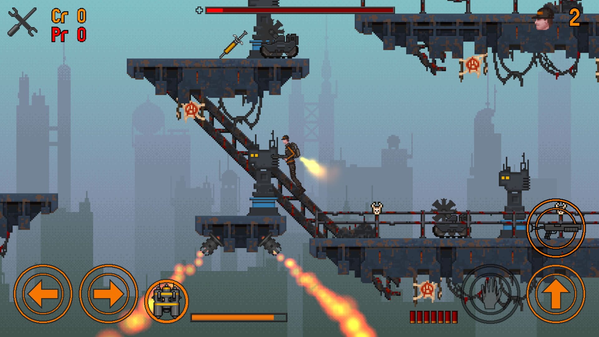 Foto do jogo Slip Gear: Jet Pack Wastlands