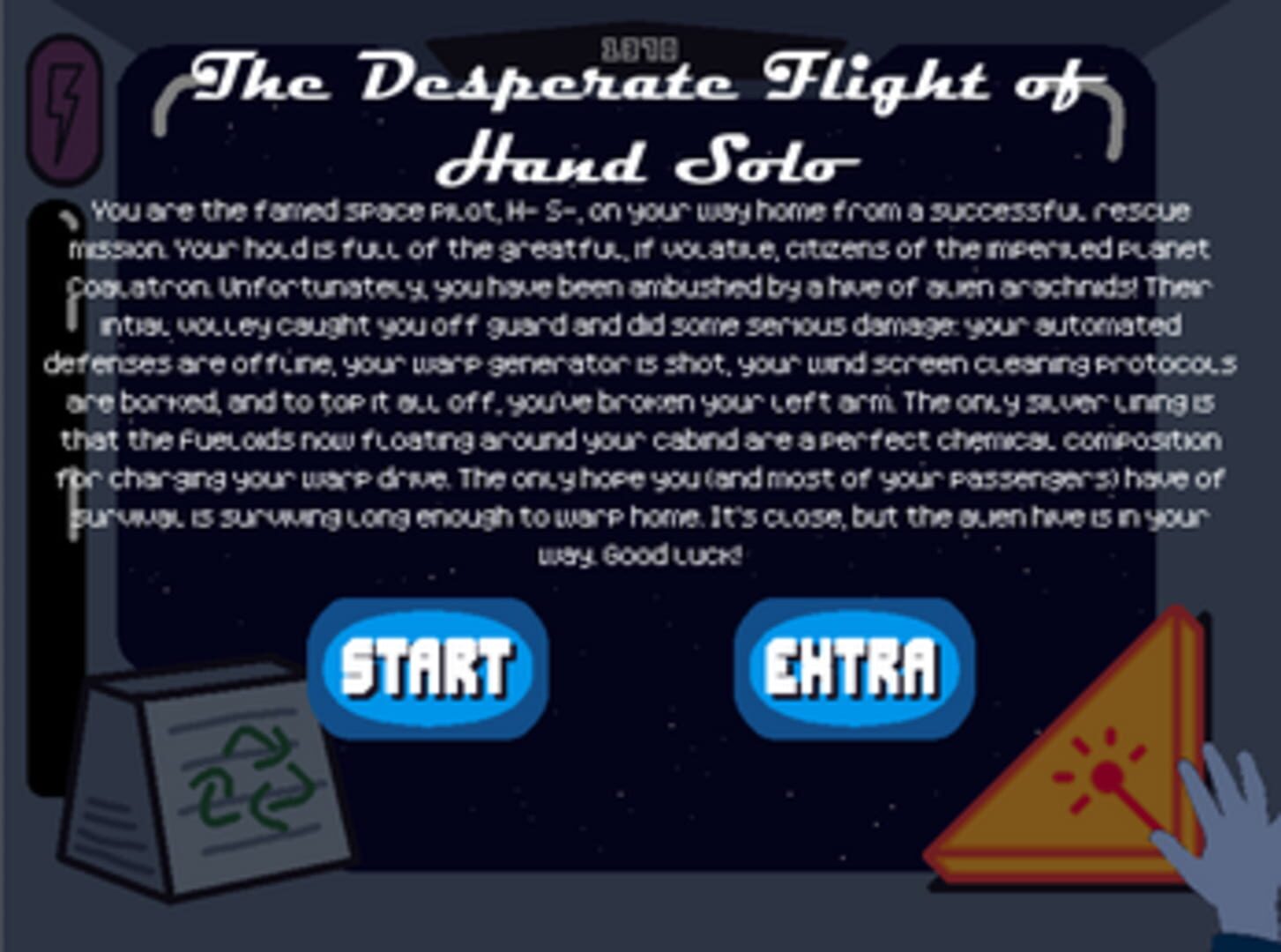 Foto do jogo The Desperate Flight of Hand Solo